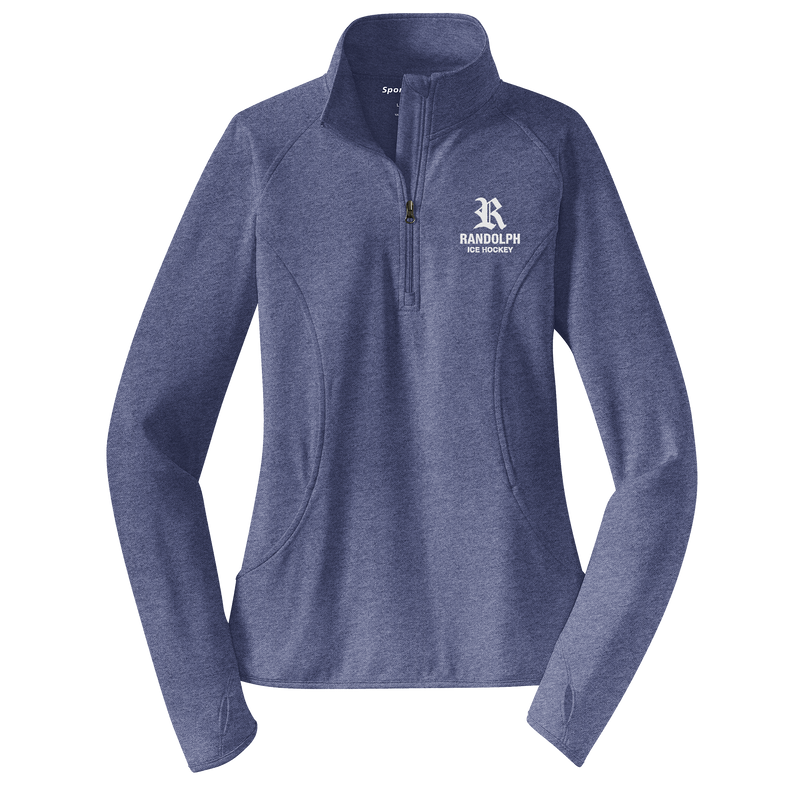 Randolph Hockey Ladies Sport-Wick Stretch 1/4-Zip Pullover