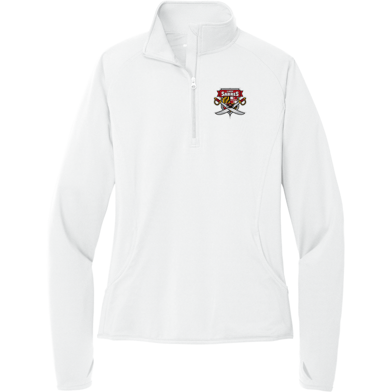 SOMD Lady Sabres Ladies Sport-Wick Stretch 1/4-Zip Pullover