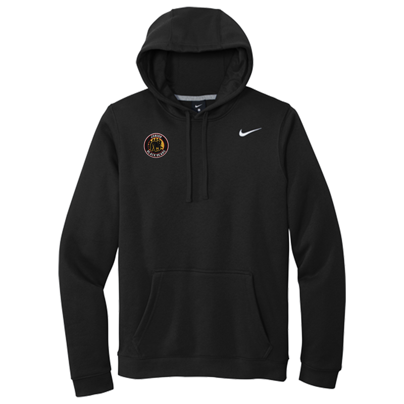 MD Jr. Black Bears Nike Club Fleece Pullover Hoodie