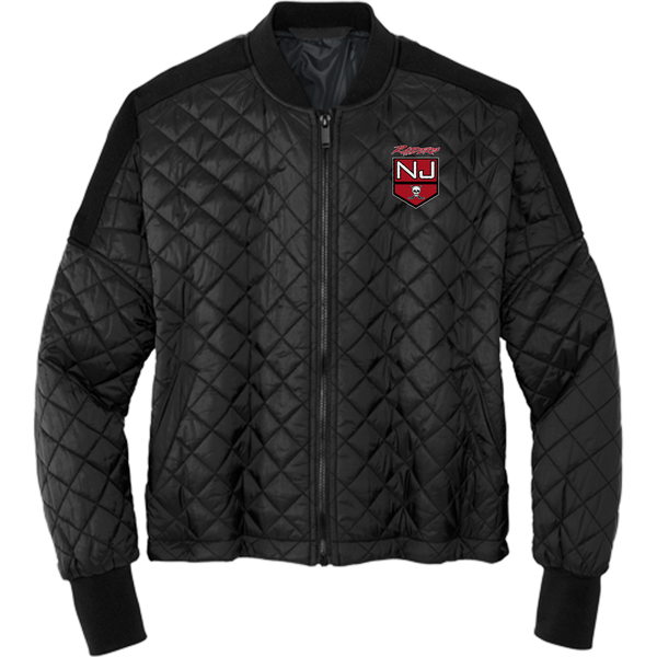 NJ Raiders Mercer+Mettle Womens Boxy Quilted Jacket