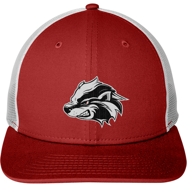 Allegheny Badgers New Era Snapback Low Profile Trucker Cap