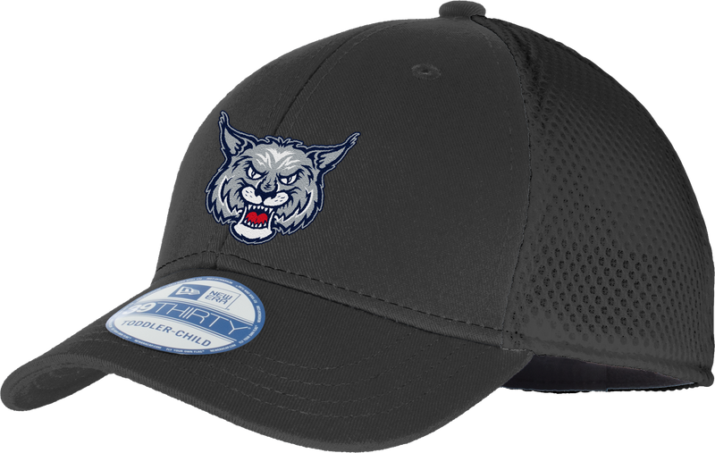 CT Bobcats New Era Youth Stretch Mesh Cap