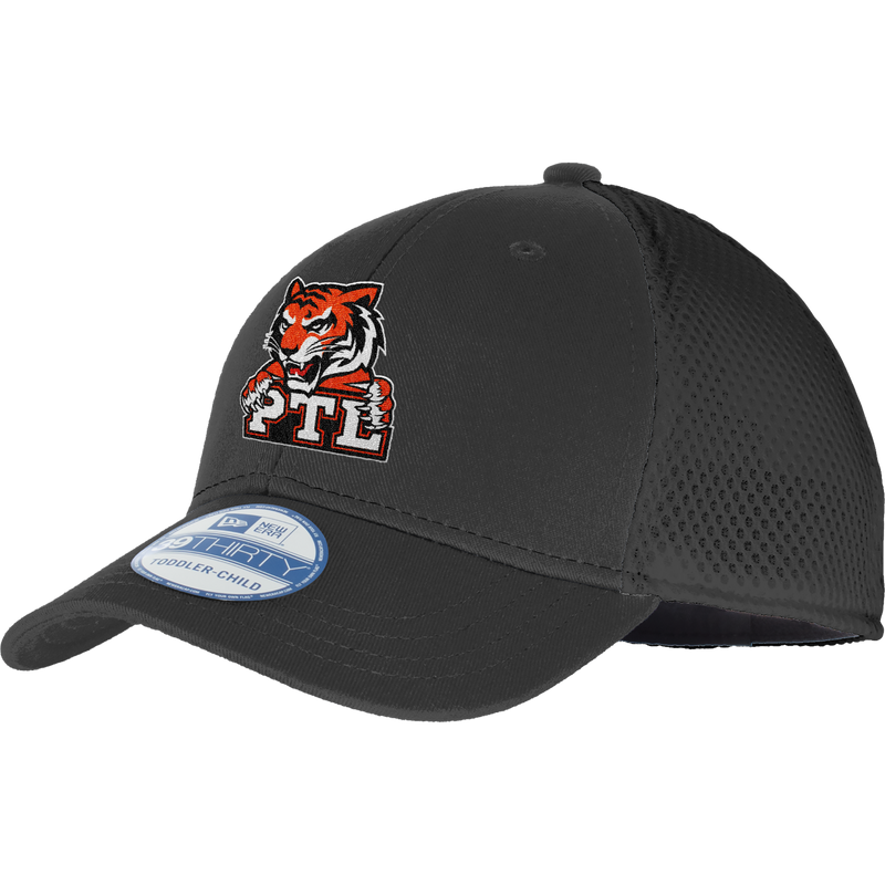 Princeton Tiger Lilies New Era Youth Stretch Mesh Cap