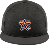 NY Stars New Era Shadow Heather Striped Flat Bill Snapback Cap