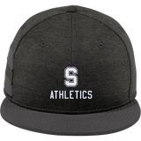 Midd South Athletics New Era Shadow Heather Striped Flat Bill Snapback Cap