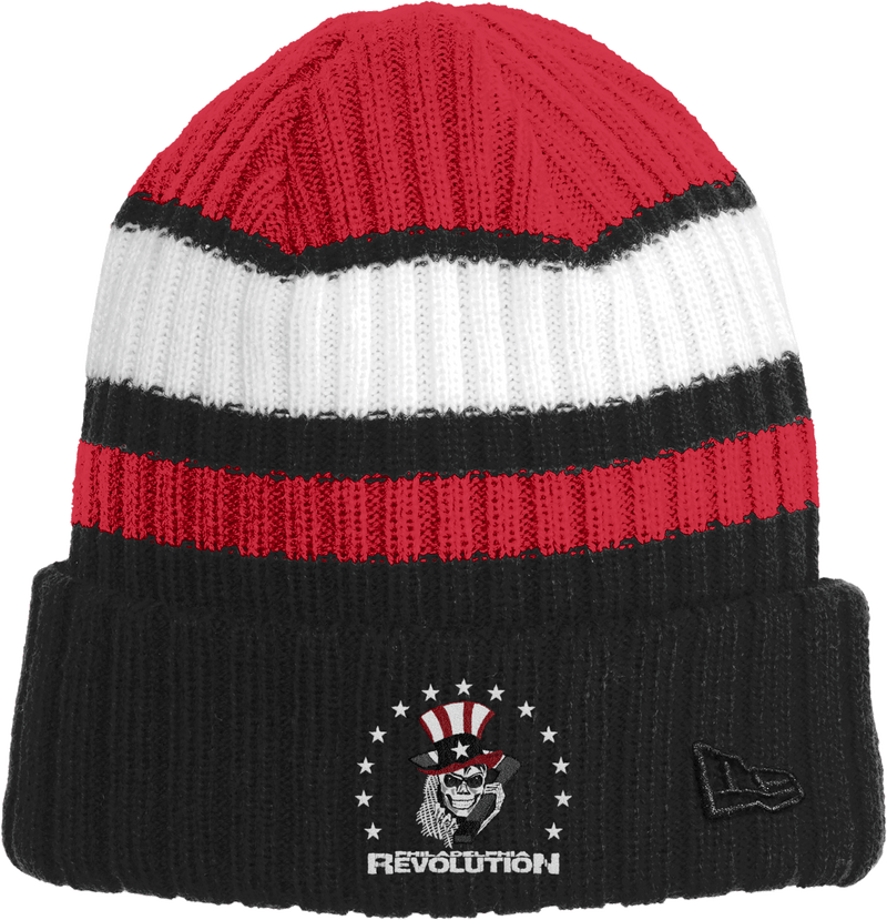 Phila Revolution New Era Ribbed Tailgate Beanie