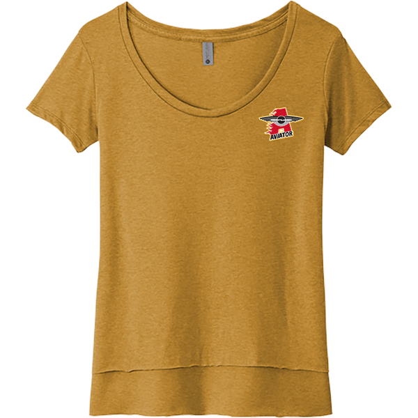 NY Aviators Womens Festival Scoop Neck Tee