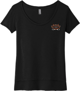 Orange County West Womens Festival Scoop Neck Tee