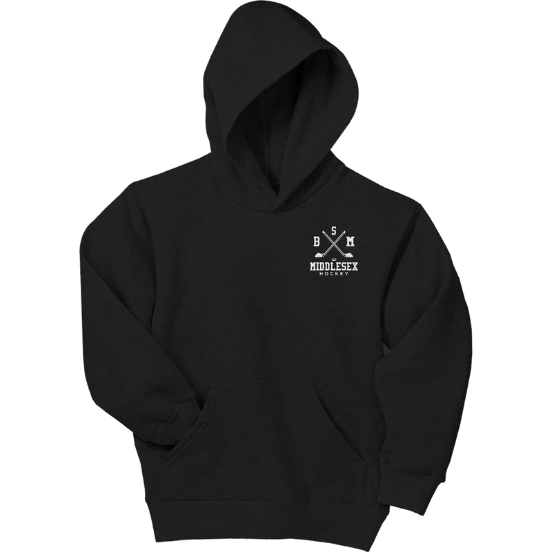 BSM Middlesex Youth EcoSmart Pullover Hooded Sweatshirt