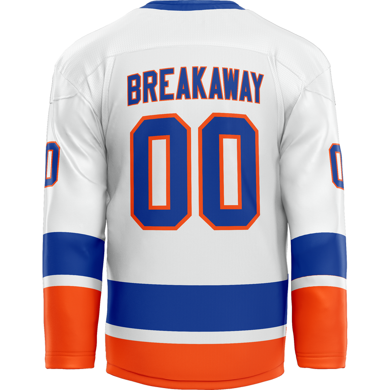 Sound Tigers Player Hybrid Jersey - White