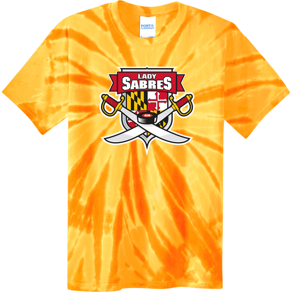 SOMD Lady Sabres Youth Tie-Dye Tee