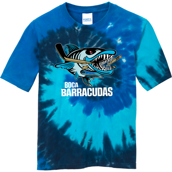 Boca Barracudas Youth Tie-Dye Tee