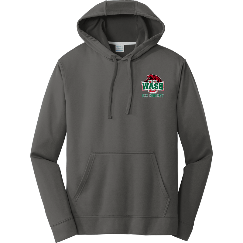 Wash U Performance Fleece Pullover Hooded Sweatshirt