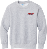 Mass Conn United Youth Core Fleece Crewneck Sweatshirt