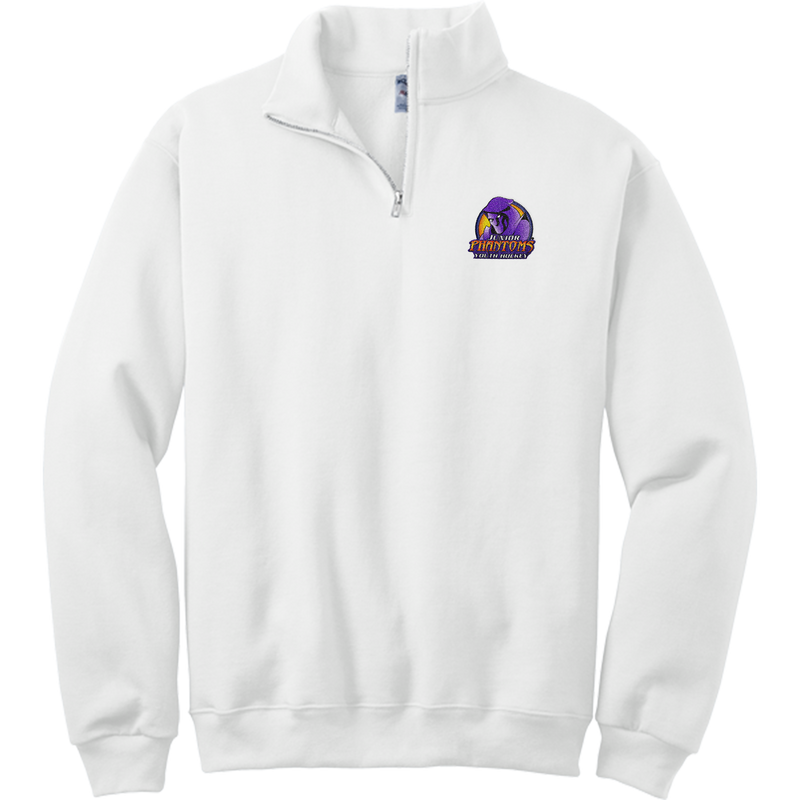 Jr. Phantoms NuBlend 1/4-Zip Cadet Collar Sweatshirt