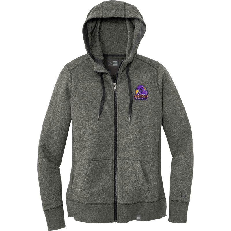 Jr. Phantoms New Era Ladies French Terry Full-Zip Hoodie