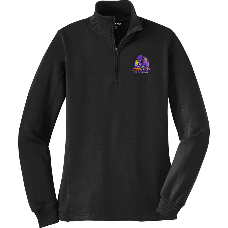 Jr. Phantoms Ladies 1/4-Zip Sweatshirt