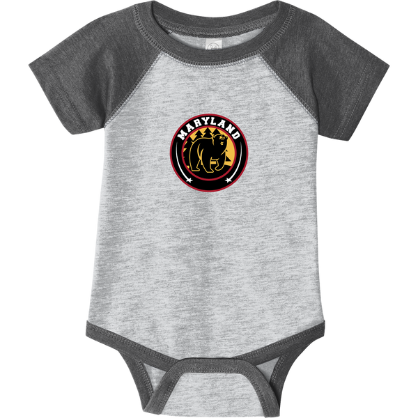 Maryland Black Bears Infant Baseball Fine Jersey Bodysuit