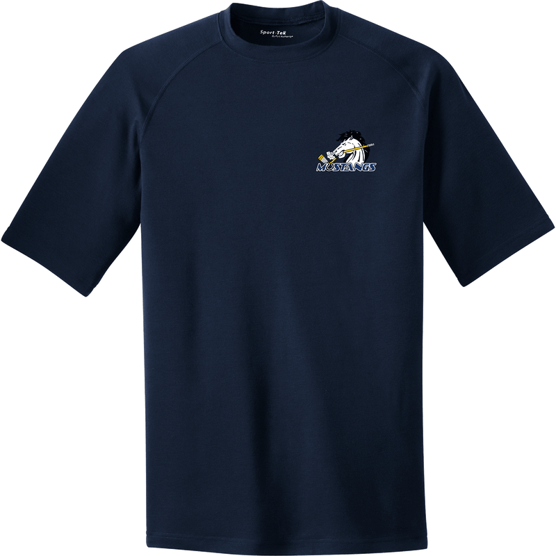 Mid-State Mustangs PosiCharge Tri-Blend Wicking Raglan Tee