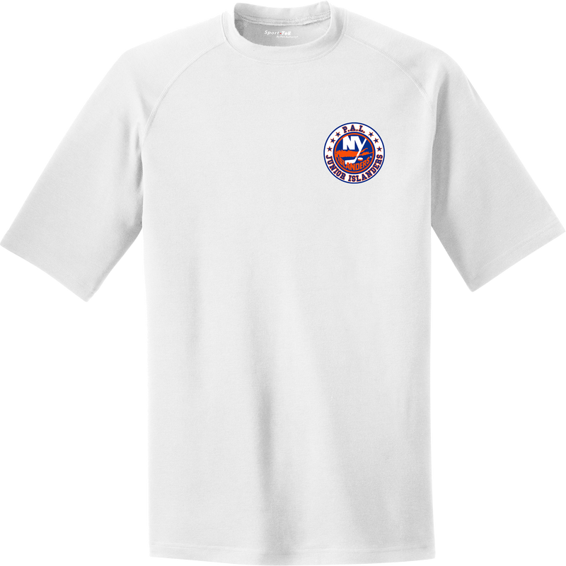 PAL Jr. Islanders PosiCharge Tri-Blend Wicking Raglan Tee