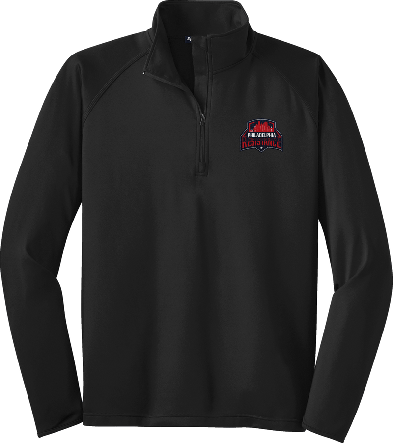 Philadelphia Resistance Sport-Wick Stretch 1/4-Zip Pullover