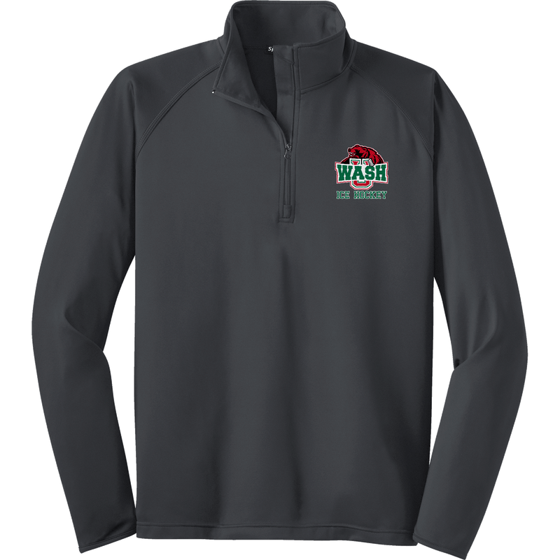 Wash U Sport-Wick Stretch 1/4-Zip Pullover