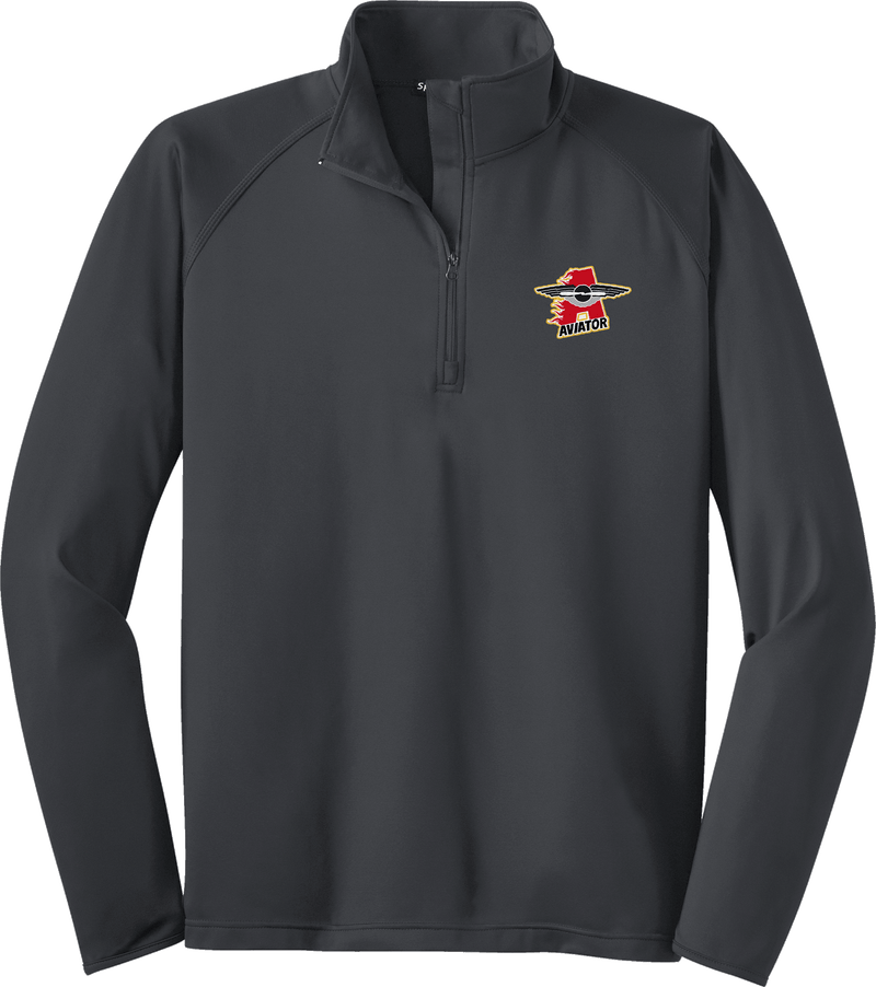 NY Aviators Sport-Wick Stretch 1/4-Zip Pullover