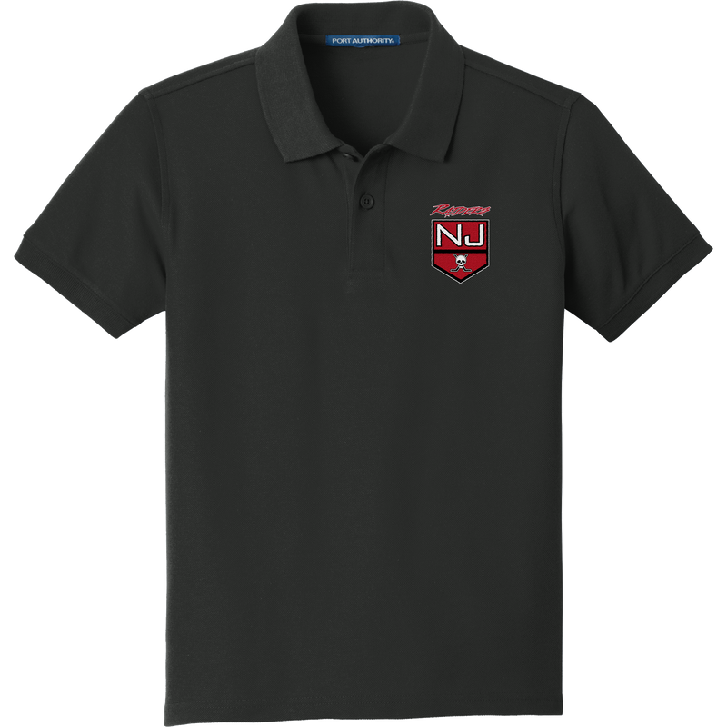 NJ Raiders Youth Core Classic Pique Polo