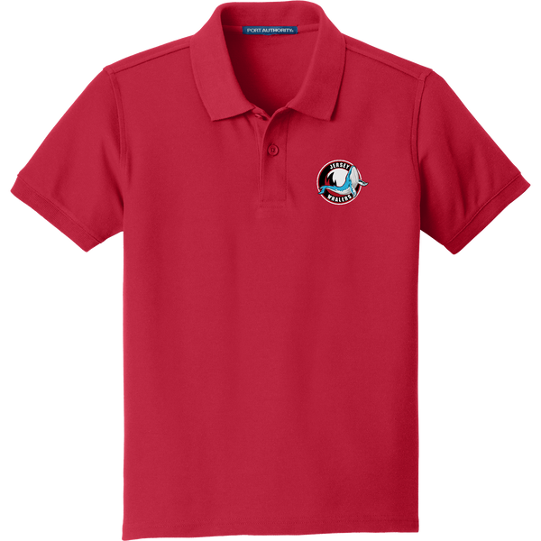 Jersey Shore Whalers Youth Core Classic Pique Polo