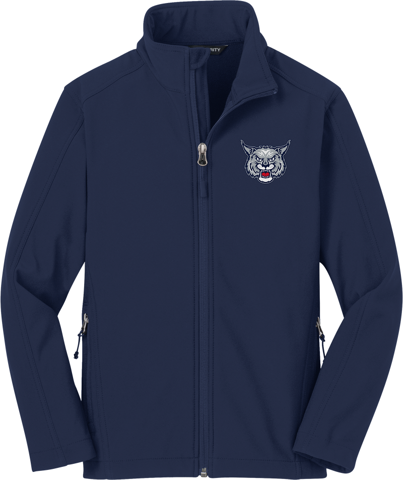 CT Bobcats Youth Core Soft Shell Jacket