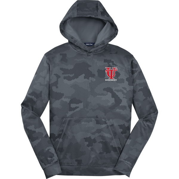 University of Tampa Youth Sport-Wick CamoHex Fleece Hooded Pullover