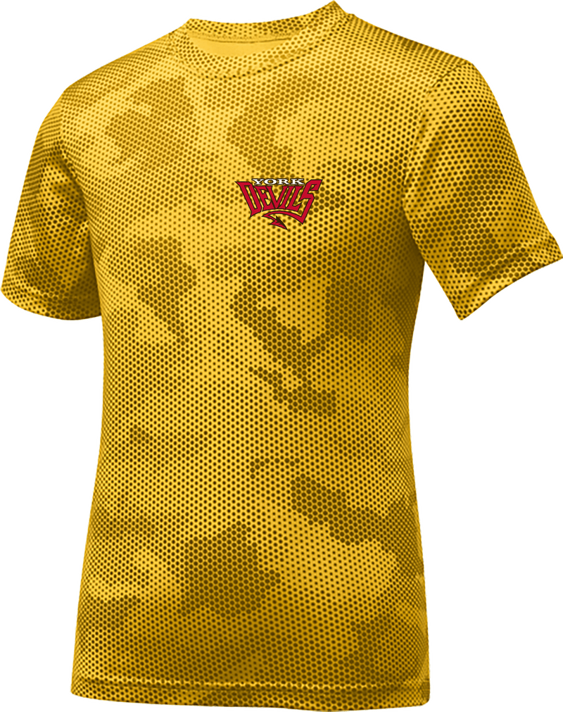 York Devils Youth CamoHex Tee