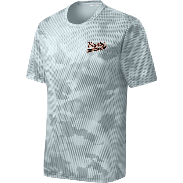 Biggby Coffee AAA Youth CamoHex Tee