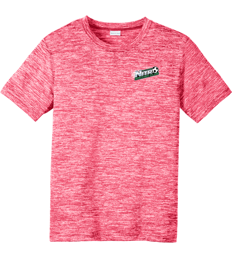 Nitro Soccer Youth PosiCharge Electric Heather Tee