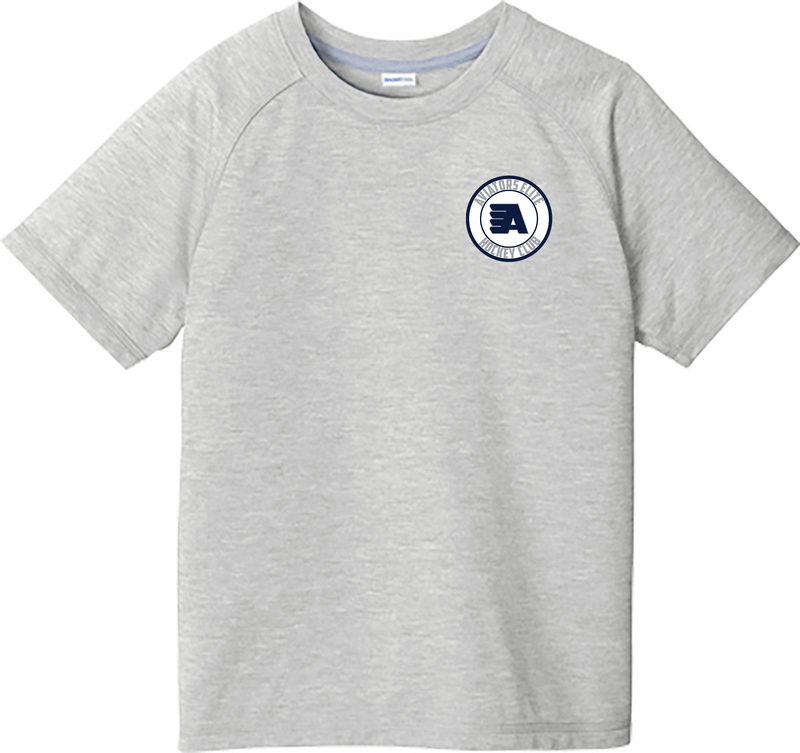 Aspen Aviators Youth PosiCharge  Tri-Blend Wicking Raglan Tee