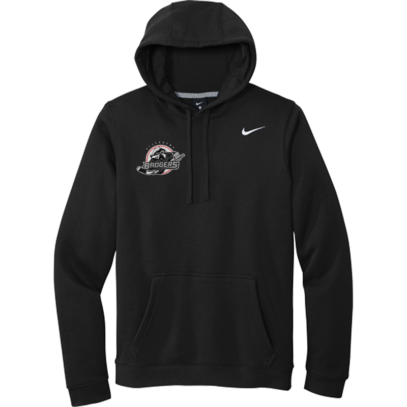 Allegheny Badgers Nike Club Fleece Pullover Hoodie